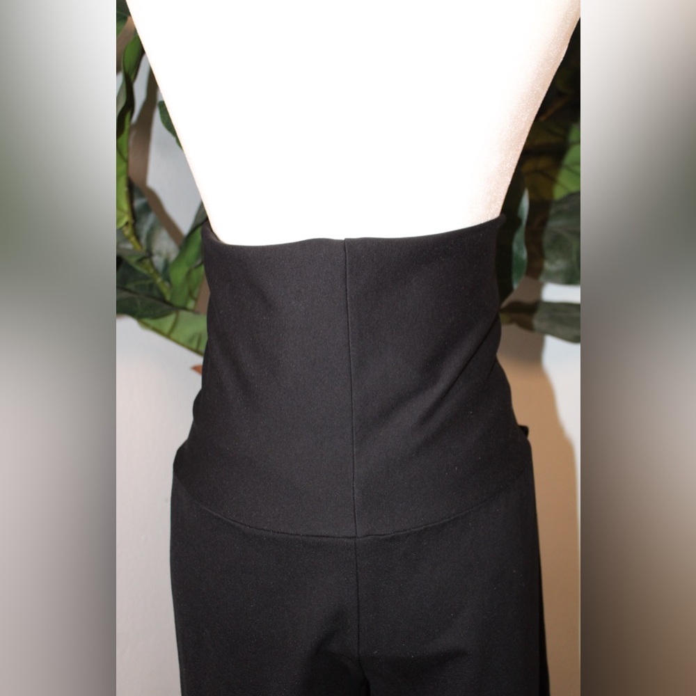 Julia Allert’s Black Wide Leg Trousers Jersey - Picture 9 of 16